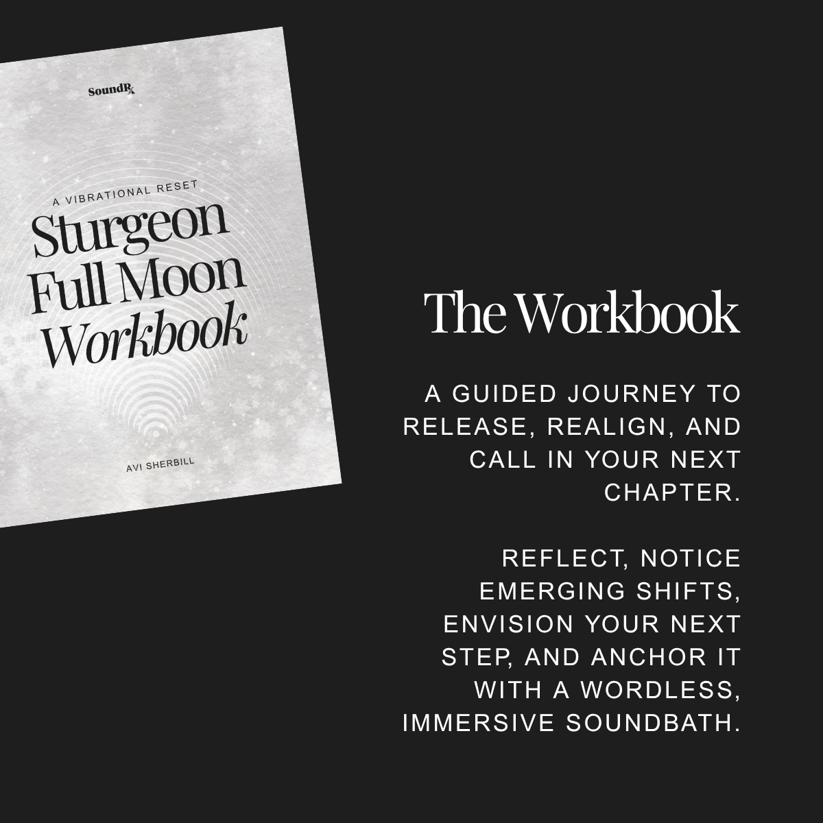 Sturgeon Full Moon Soundbath (Audio + Workbook)