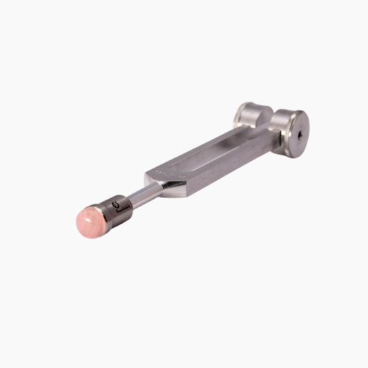 Otto 128 Weighted Tuning Fork with Rose Quartz Gem Foot