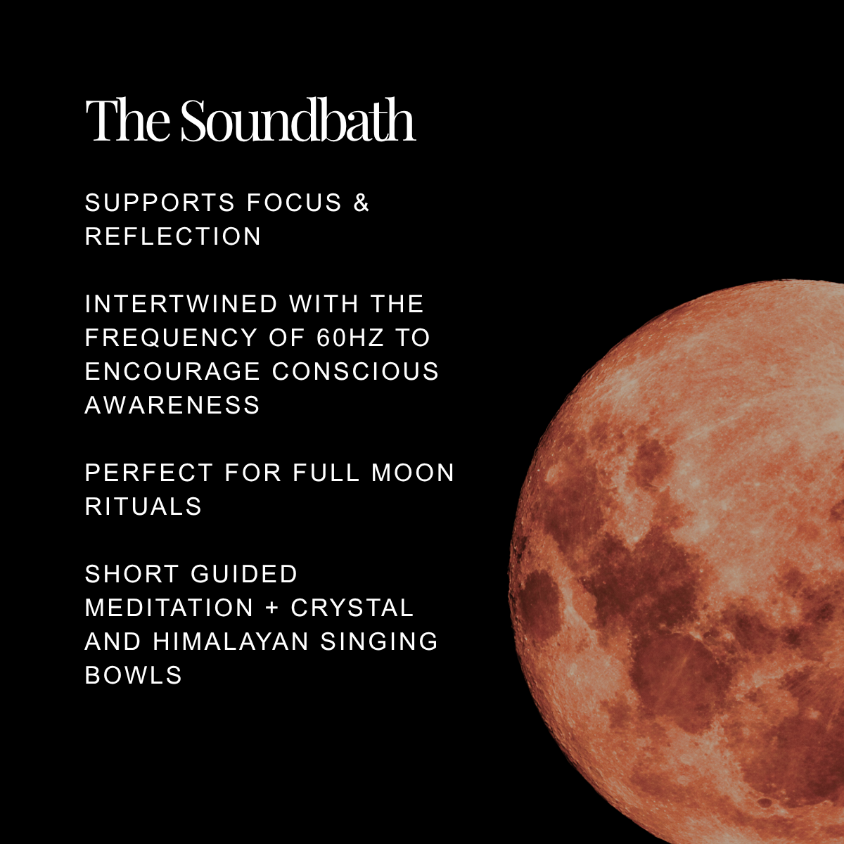 Capricorn Strawberry Full Moon: Soundbath + Workbook