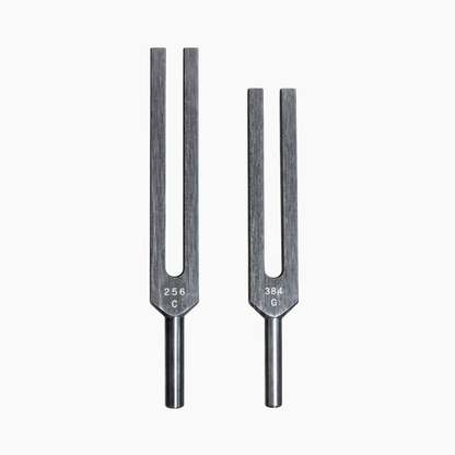 Perfect Fifth Tuning Fork Set (256Hz & 384 Hz)
