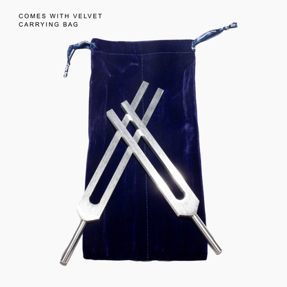 Perfect Fifth Tuning Fork Set (256Hz & 384 Hz)